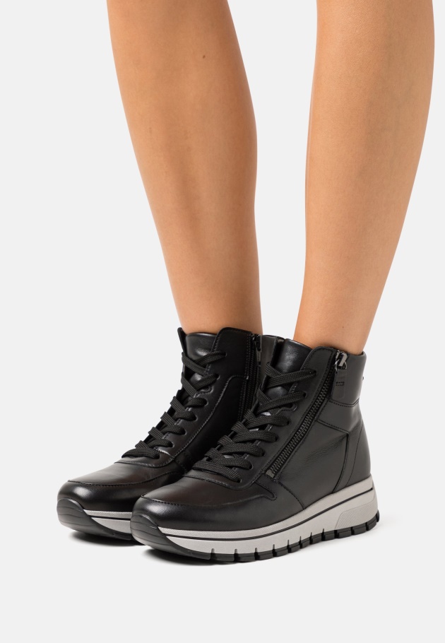 Schwarze Gabor High-top-sneaker Damen