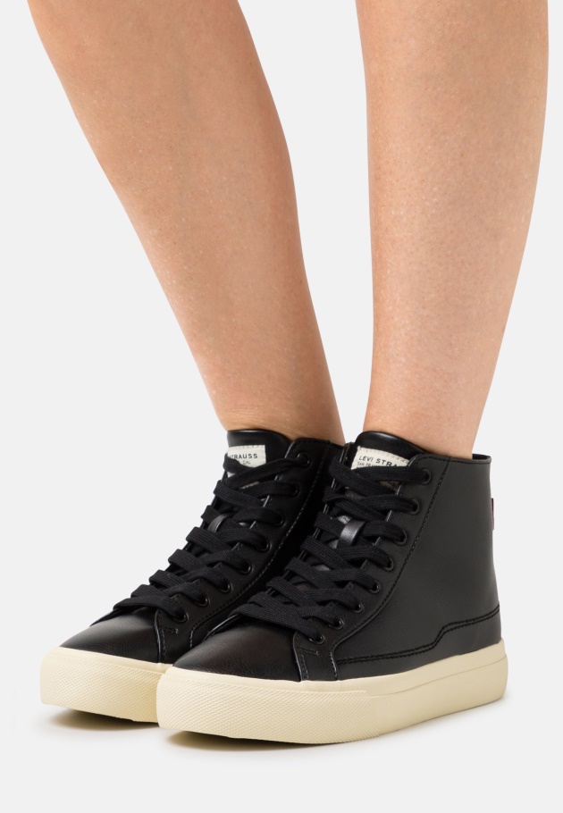Schwarze Gabor High-top-sneaker Damen