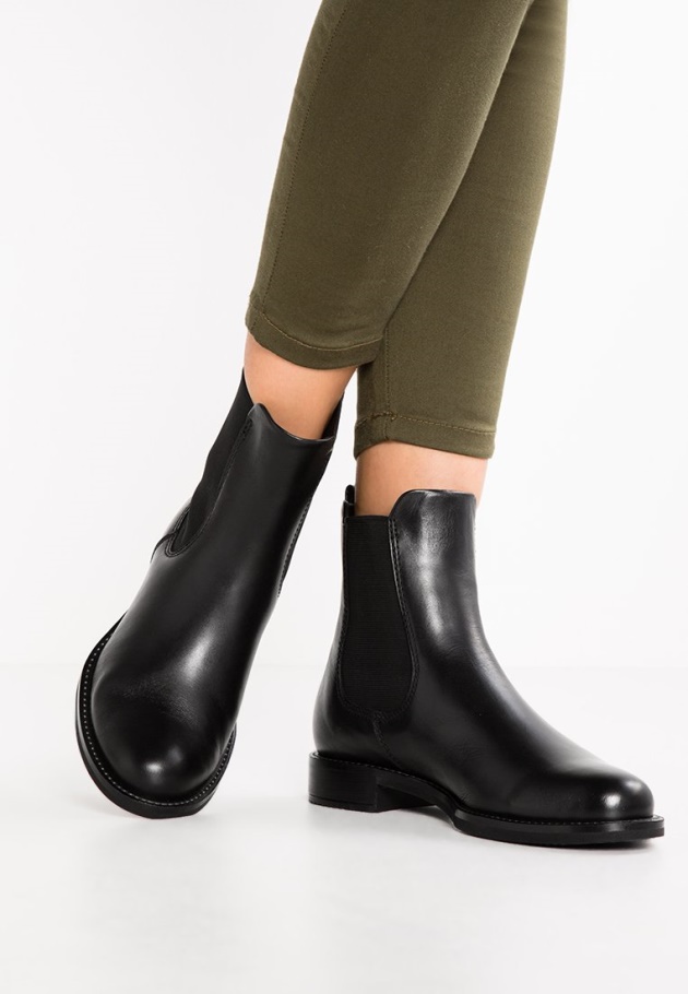 Schwarze Damen Klassische Stiefeletten Gabor