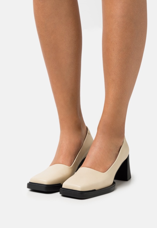 Schwarzes Gabor Leder - Klassische Heels