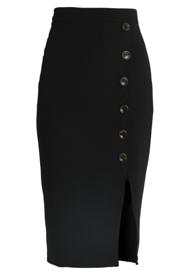 Schwarzes Gabor Leder - Klassische Heels